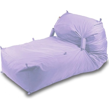 Pufrelax Пуф легло Yoga XL, мемори микс, водоустойчив, Лилав