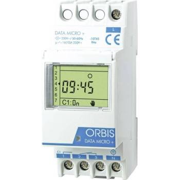 Orbis Таймер с една верига orbis data micro +, ob172012n - 16a, 230v (ob172012n)
