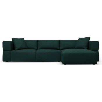 Milo Casa Зелен ъглов диван, десен ъгъл Esther - Milo Casa (MIL_RC_143_F1_ESTHER4)