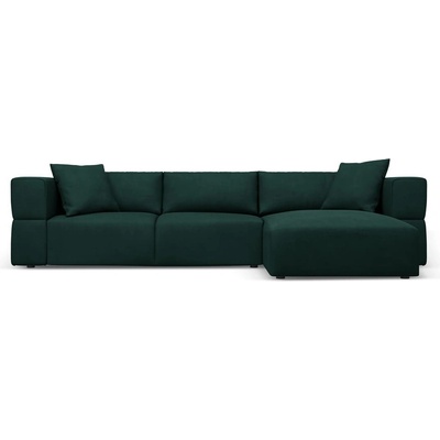 Milo Casa Зелен ъглов диван, десен ъгъл Esther - Milo Casa (MIL_RC_143_F1_ESTHER4)