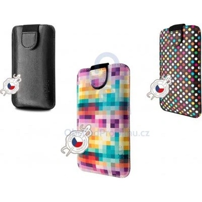 Pouzdro FIXED Soft Slim se zavíráním, PU kůže, velikost XXL, RPSOS-001-XXL černé