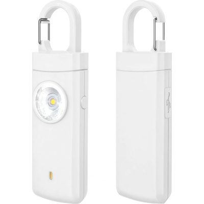 Přívěsek na klíče Kapesní alarm PA001PA Bílá