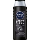 Šampóny Nivea Men Active Clean šampón na vlasy pro muže 400 ml