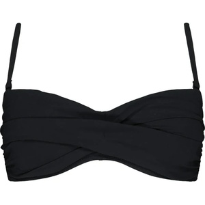 Barts Дамско бикини горнище Barts Women's Solid Twisted Bandeau Bikini top - Black - размер 38 (EU) (150-6469-0112)