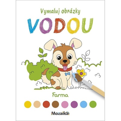 Vymaluj obrázky vodou Farma