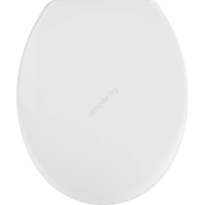 WENKO 19539100-WC тоалетна седалка VIGONE 37, 5x45 cm бяла/сребриста (WE0624)