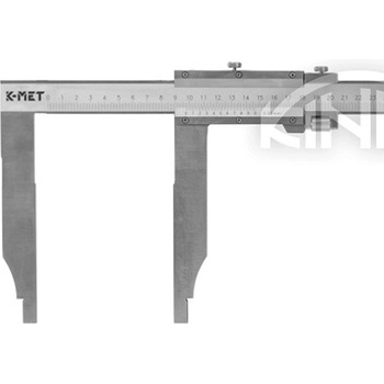 K-MET Шублер k-met 6015-02-200 - 500 мм, челюсти 200 мм, 0.02 мм (6015-02-200)