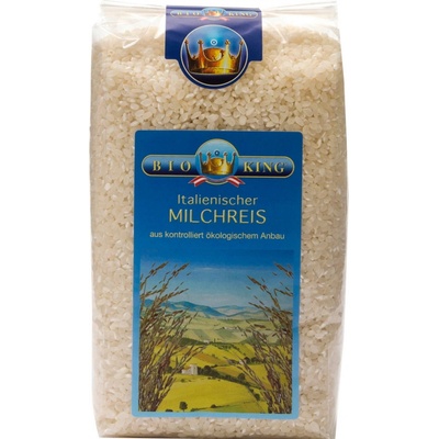 BioKing Bio rýže na risotto a mléčnou rýži 1 kg