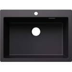 BLANCO Pleon 8 - Мивка от Silgranit, 70x51 см, черна 527778 (527778) Мивка за вграждане