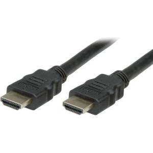 Roline Кабел Roline S3700-10 от HDMI(м) към HDMI(м), 1m, 3840x2160 60Hz, черен (S3700-10)