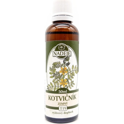 Kotvičník zemný 50 ml T19 tinktúra z bylín