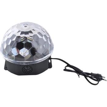 Mini sfera di luci da discoteca con luci LED, 3 colori RGB, effetti di