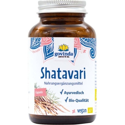 Govinda Shatavari hormonálna rovnováha ženské zdravie 90 kapsúl