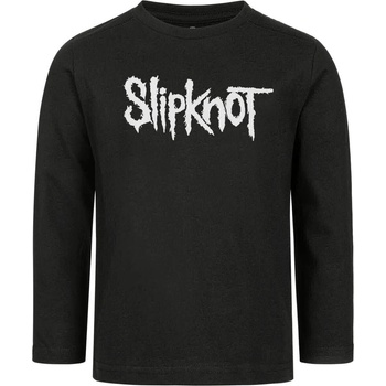 METAL-KIDS Детска тениска с дълъг ръкав Slipknot - Logo - Черно/Бяло - METAL-KIDS - 719.36. 8.7