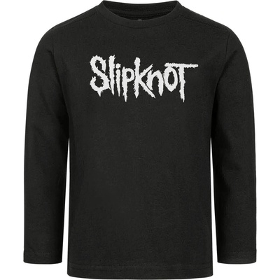 METAL-KIDS Детска тениска с дълъг ръкав Slipknot - Logo - Черно/Бяло - METAL-KIDS - 719.36. 8.7