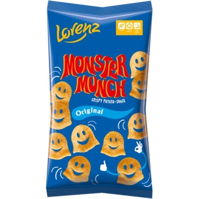 Lorenz Monster Munch lupínky z bramborového těsta solené 75 g