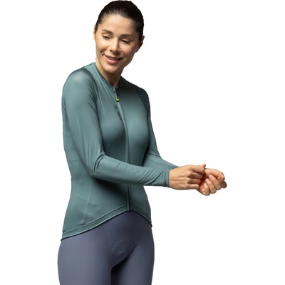 Alé PRAGMA Color block LS W Moss green