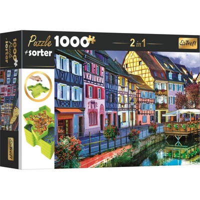 Trefl s třídičem 2v1 Colmar Francie 1000 dílků