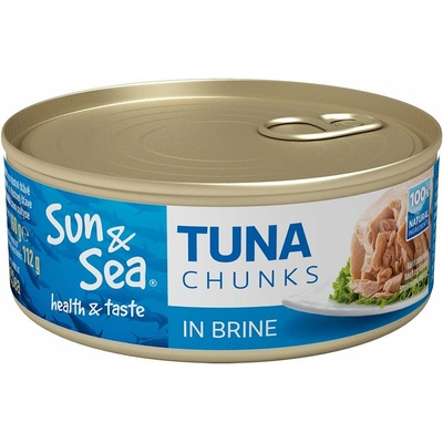 Sun&Sea Tuniak kúsky vo vlastnej šťave 160 g