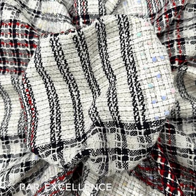 Bouclé kostkované ARL 28263