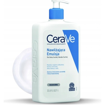 CeraVe Hydratačné mlieko na suchú až veľmi suchú pokožku 1000 ml