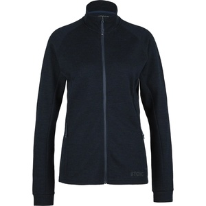 Stoic Дамско вълнено яке Stoic Women's Merino260 StadjanSt. Jacket Merino jacket - Dark Navy Melange - размер XS (105-3172-0411)