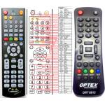 GENERAL OPTEX ORT-8812 V2 - съвместимо дистанционно управление на марката General (ORT-8812 V2) Дистанционно