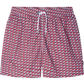 Hackett Бански гащета Hackett Seagulls swimming shorts - Red (Racing Red)