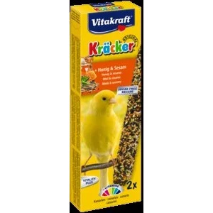 Vitakraft Крекер мед и сусам за канарчета 2 броя