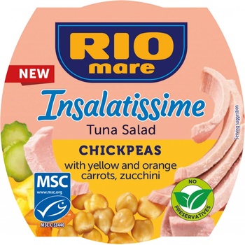 Rio Mare Insalatissime tuňákový salát s cizrnou 160 g
