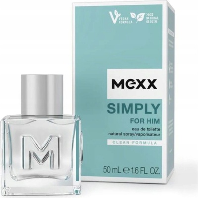 Mexx Simply s květinově-ovocnou vůní a veganským složením toaletní voda dámská 40 ml