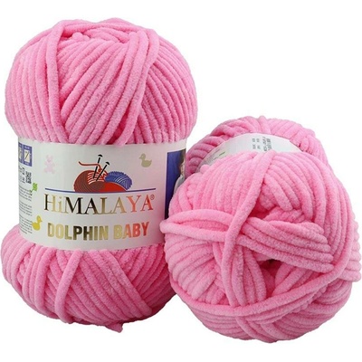 Himalaya příze Dolphin Baby 80309 růžová