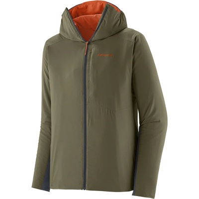 Patagonia Мъжко синтетично яке Patagonia Nano-Air Ultralight Full-Zip Hoody Synthetic jacket - Basin Green (004-6209-0512)