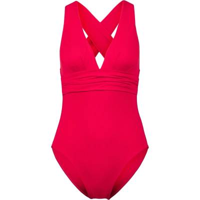Seafolly Дамски бански костюм Seafolly Women's Collective Cross Back One Piece Swimsuit - Cosmo Red - размер 40 (EU) (150-2099-0915)
