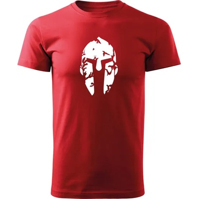 DRAGOWA Тениска с къс ръкав Spartan, червена, 160 г/м2 (7729)