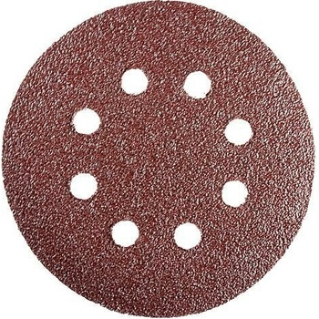 Výsek KONNER D38 125 mm, P060, 8 dier, brúsny, okrúhly, bal. 10 ks