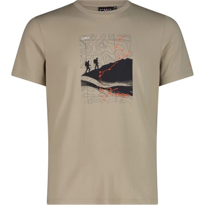 CMP Мъжка спортна тениска CMP S/S T-Shirt Sport shirt - Corda - размер 58 (EU) (216-7666-0217)