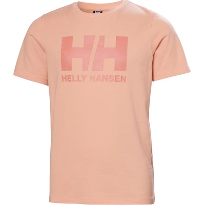HELLY HANSEN dětské TRIČKO JR HH LOGO t shirt 41709 058 Růžový
