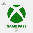 Herné kupony Microsoft Xbox Game Pass Core členstvo 3 mesiace