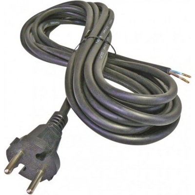 EMOS | S03050 | Flexo šnúra gumená 2x1mm 5m čierna