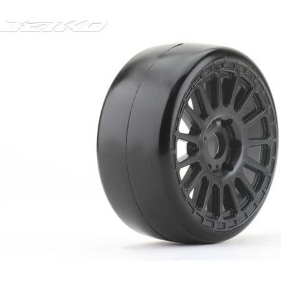 Jetko Buster Super Soft belted 1:8 GT Pre-glued Black Claw Rims 2