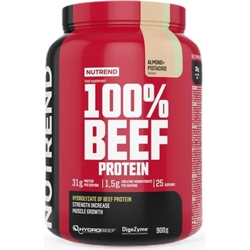Nutrend 100% Beef Protein [900 грама] Бадем с Пистачо
