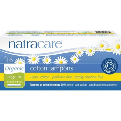Natracare Tampóny Regular s aplikátorom 16 ks