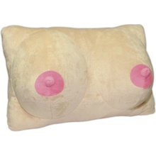 Plyšový vankúš - prsia