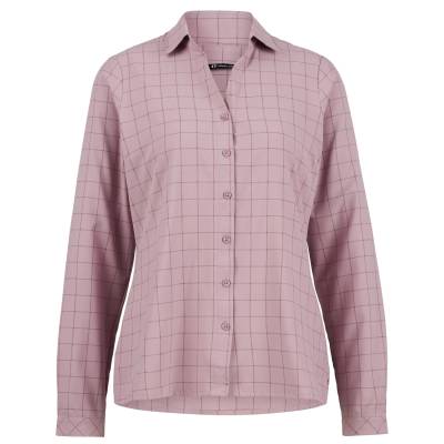 Дамска блуза Heber Peak Women's WillowHe. Trekking Shirt L/S Blouse - Lavender Grey / Plum Dusk - размер 3XL (133-1369-0317)