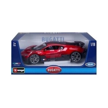 Bburago Bugatti Divo Červené 1:18