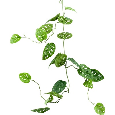 Umelá rastlina Monstera monkey girlanda 120 cm