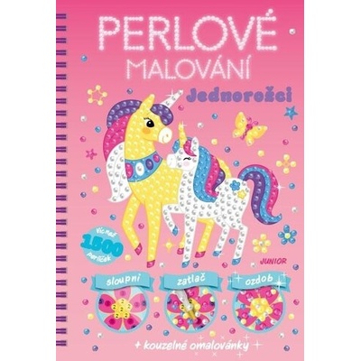 Jednorožci Čti a vybarvuj Magické vodní omalovánky
