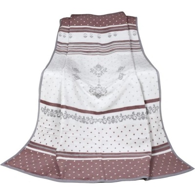 Bellatex Přikrývka Karmela PLUS Hnědá 150x200