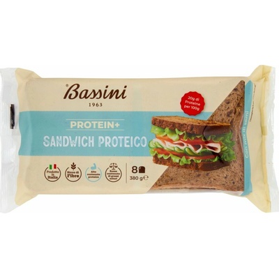 Bassini proteínový sendvičový chlieb 380g